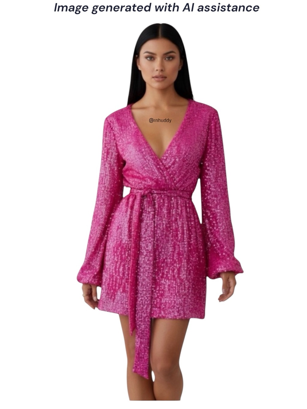 Hello Molly size 4 pink sequin dress
